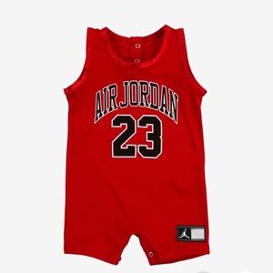 Nike Baby Air‎ Jordon 23 Jersey Romper - EUC!